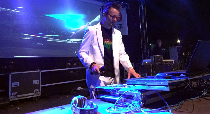 DJ Martin Reißmann zum Stadtfest in Plauen