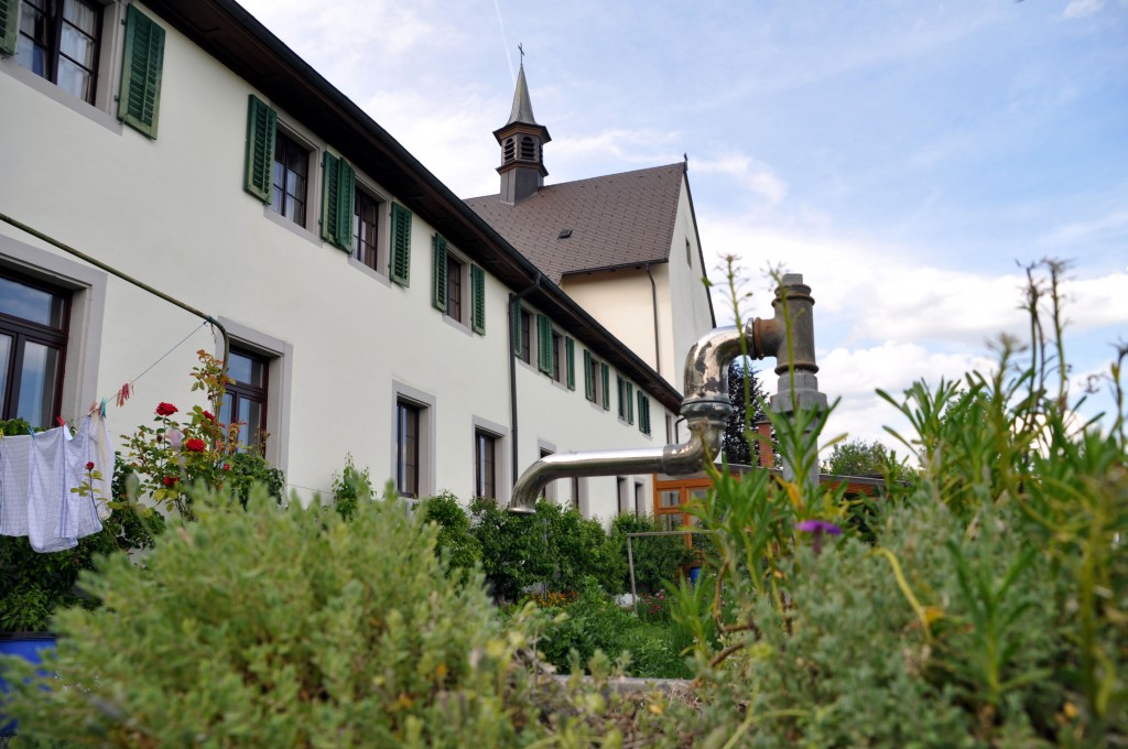 Der Kräutergarten des Klosters