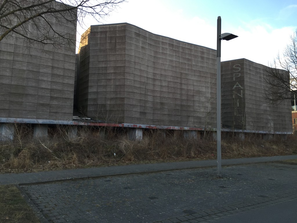 Verfallener Pavillon von Spanien